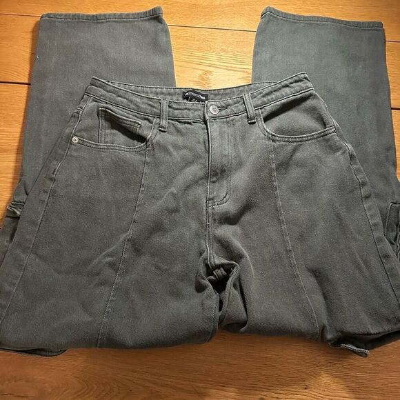 Pretty little thing green gray cargo pants 10 - Picture 2 of 8